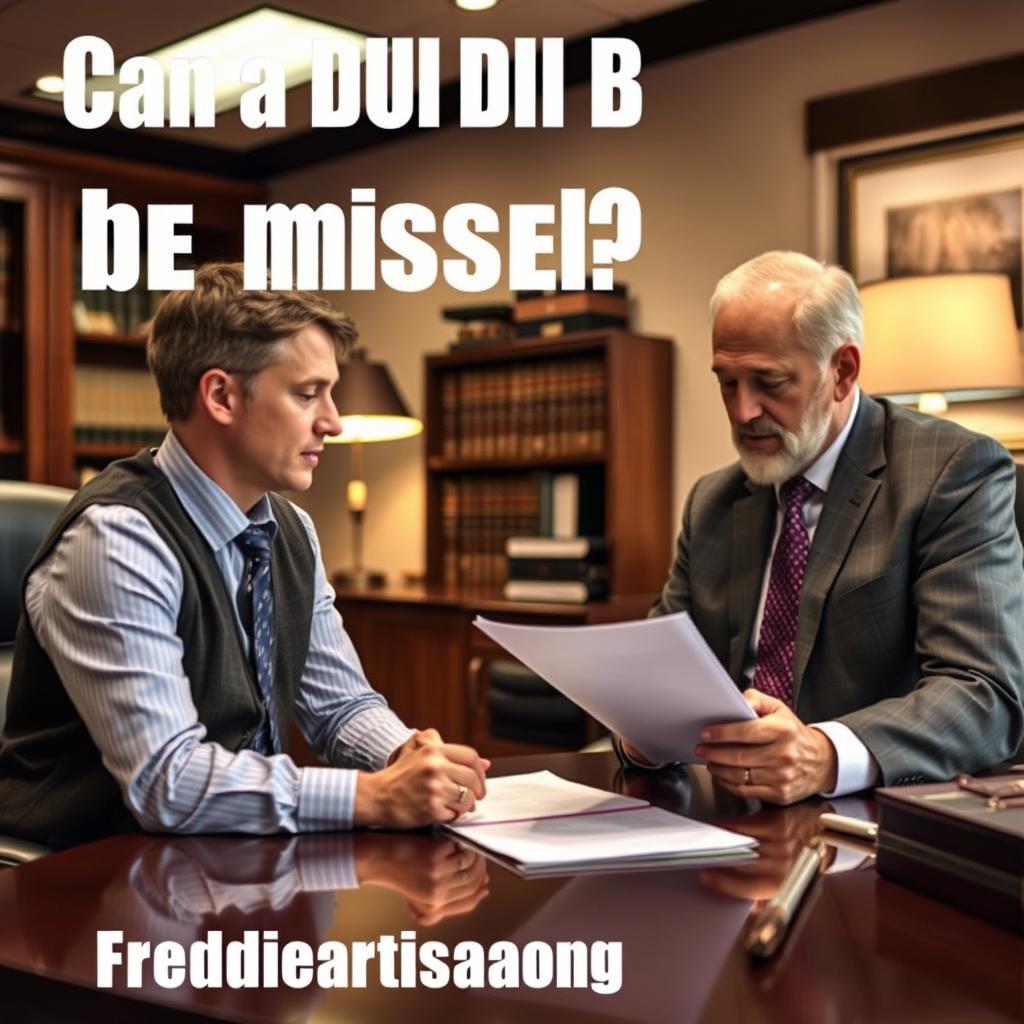 Can a DUI be dismissed in Fredericksburg