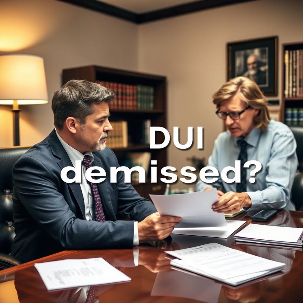 Can a DUI be dismissed in King George County